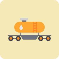 Oil Tank Vector Icon