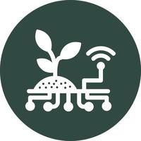 Smart Farm Vector Icon