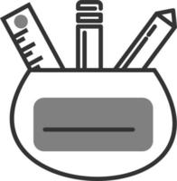 Pencil box Vector Icon