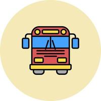 School bus Vector Icon