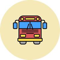 School bus Vector Icon