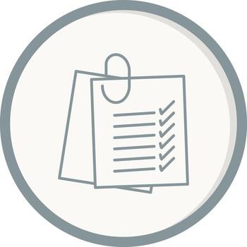 icono de vector de documento