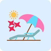 Lounger Vector Icon