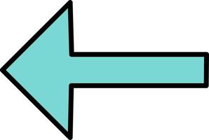 Left Arrow Vector Icon