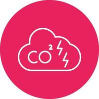 Carbon Dioxide Vector Icon