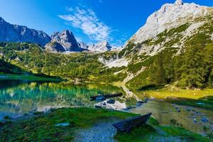 ver de el Alpes montaña Austria. foto