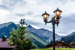 view of the Alps mountain austria. photo