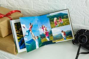 Photobook Album with Travel Photos