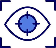 Eye Tracking Vector Icon