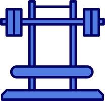 icono de vector de gimnasio