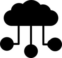 cloud Network Vector Icon