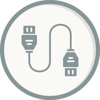 Data Cable Vector Icon