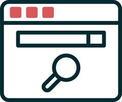 Search web page Vector Icon