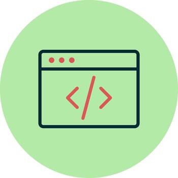 Coding Vector Icon