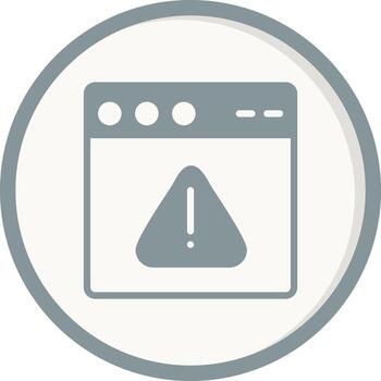 icono de vector de navegador web