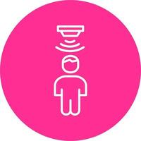 Motion Sensor Vector Icon