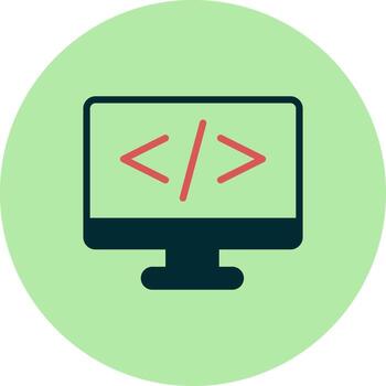 Coding Vector Icon