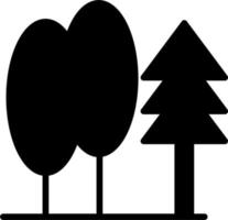 icono de vector de árbol