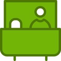 Reception Vector Icon