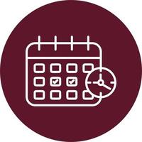 Schedule Vector Icon