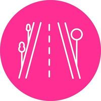 Highway Vector Icon