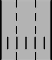 carril vector icono