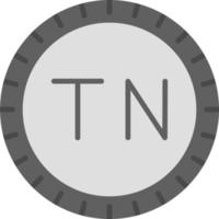 Tunisia Dial code Vector Icon