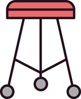 Stool Vector Icon