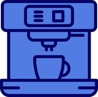 icono de vector de máquina de café