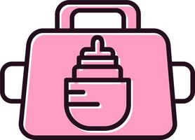 Baby bag Vector Icon