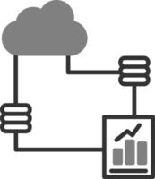 icono de vector de base de datos