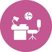 Work place Vector Icon