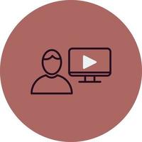 Blogger Vector Icon
