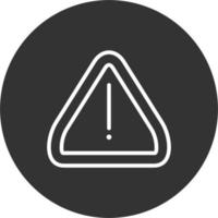 icono de vector de alerta