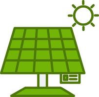 Solar panel Vector Icon