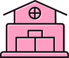 Warehouse Vector Icon