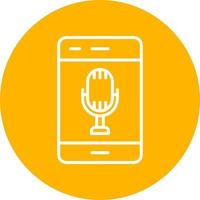 Voice Recording Vector Icon