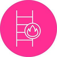 Fire Ladder Vector Icon