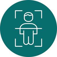 Body Scan Vector Icon