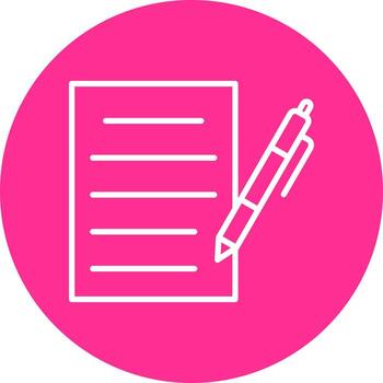 escribir icono vectorial vector