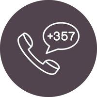 Chipre marcar código vector icono