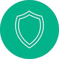 icono de vector de escudo