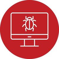 Computer Virus Vector Icon