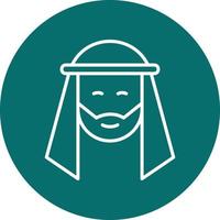 Arabian Man Vector Icon
