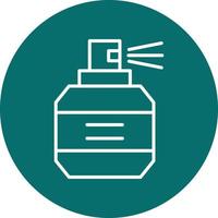 Man Perfume Vector Icon