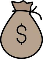 Money Bag Vector Icon