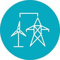 Power Generation Vector Icon