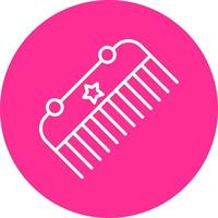 Hair Comb Vector Icon