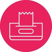 Tissue Box Vector Icon