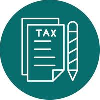 Tax Vector Icon